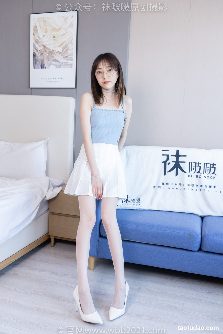 图片[4]-[BoBoSocks袜啵啵]NO.403 稚予-高跟鞋、板鞋、波点黑丝、波点白丝[145P+1V／5.65GB]-绅士图