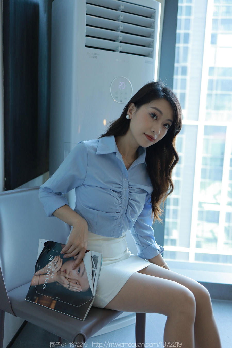 IESS异思趣向 - 模特：小婕《蓝领佳人》/ 83P-86MB / 机构-艺库