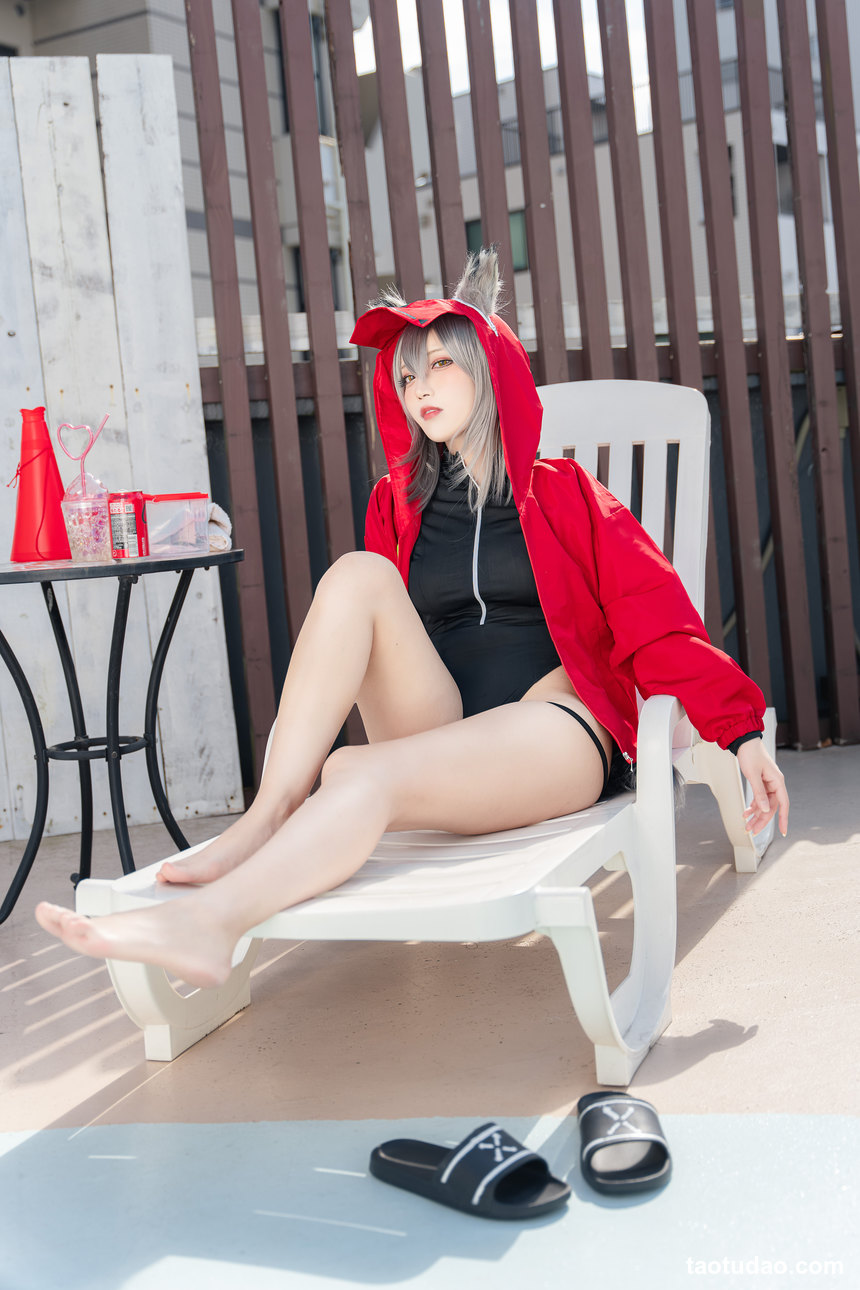 图片[2]-切切celia – NO.05 明日方舟 红 [28P1V-459MB]-绅士图