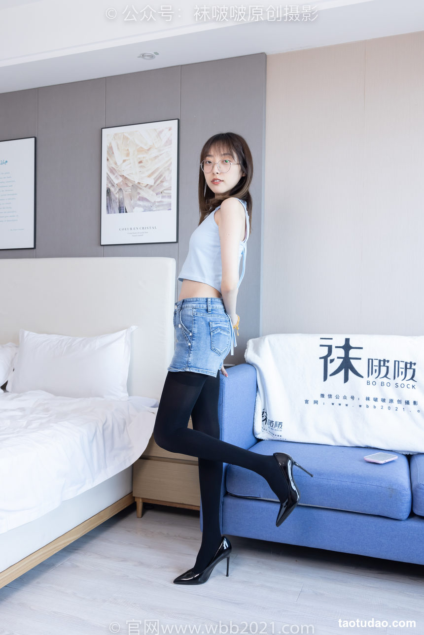 图片[3]-[BoBoSocks袜啵啵]NO.385 稚予-高跟鞋、皮鞋、运动鞋、厚黑丝[180P+1V／6.90GB]-绅士图