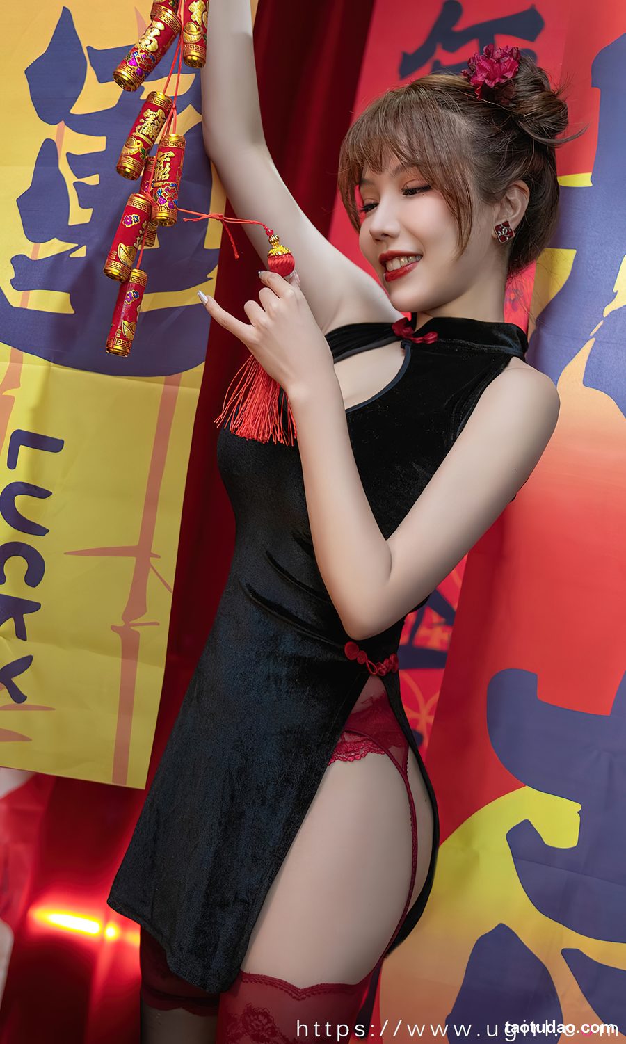 图片[2]-[Ugirls尤果网]爱尤物 2024.01.26 No.2769 妮小妖 新年快乐 [35P-79MB]-绅士图