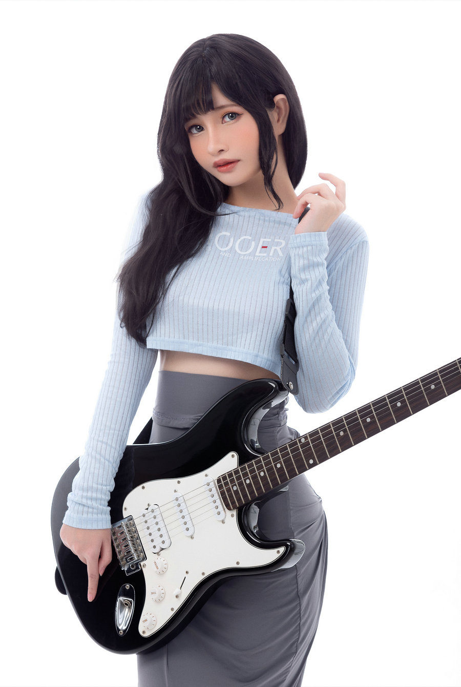 Azami福利 - Guitar Sister / 26P-117MB / cos萌妹-绅士图
