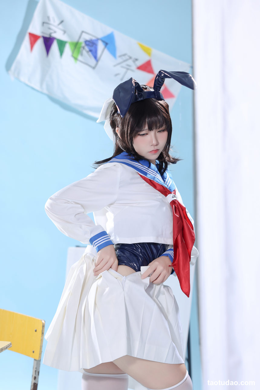 图片[3]-G44不会受伤 – 水手服兔女郎咖啡厅 [27P-350MB]-绅士图