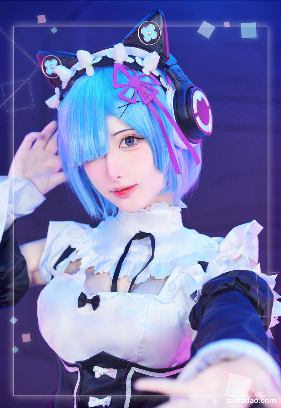 图片[3]-紫氯氯 – NO.17 蕾姆 [9P-24MB]-绅士图