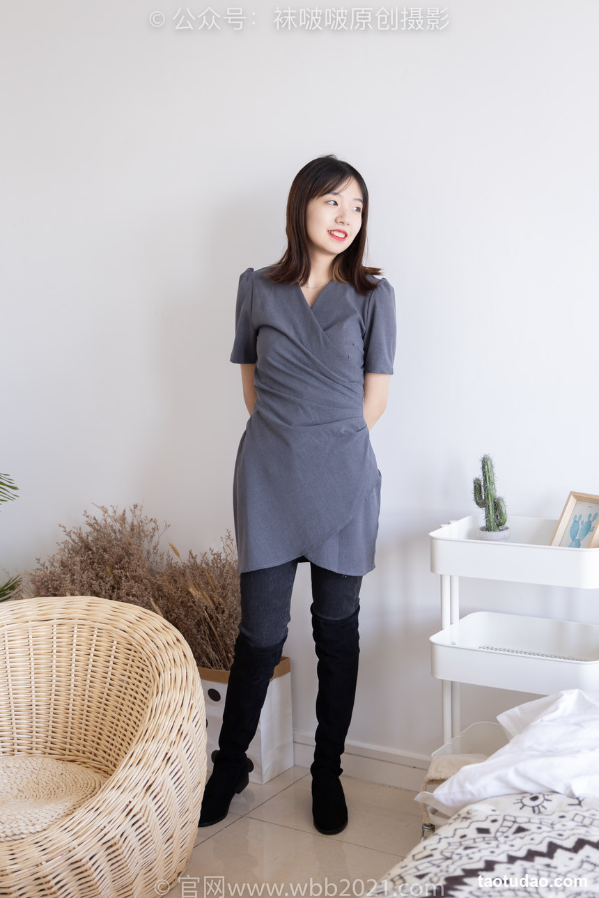 图片[3]-[BoBoSocks袜啵啵]NO.256 小甜豆-长靴、短白棉袜[133P+1V／5.50GB]-绅士图