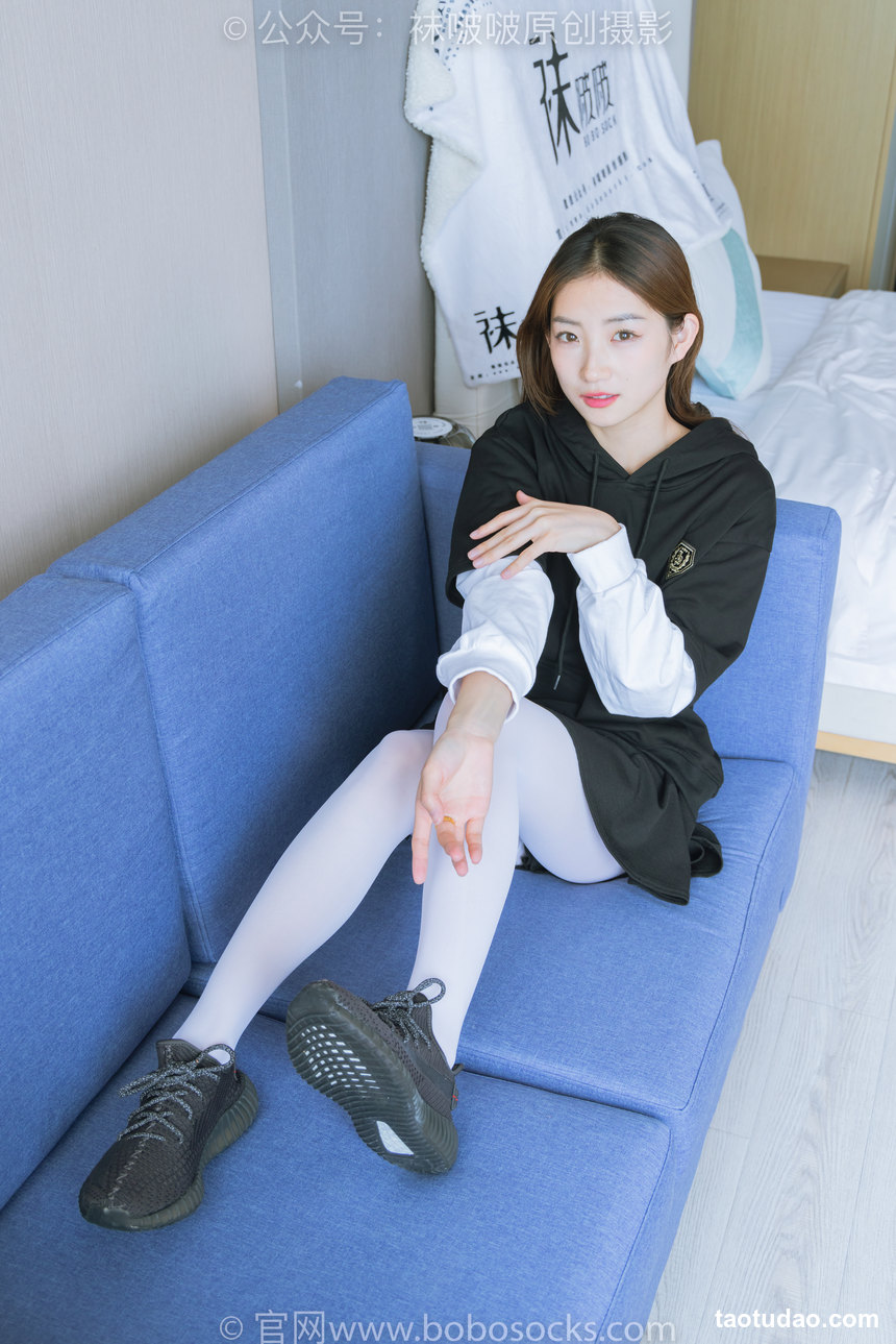 图片[2]-[BoBoSocks袜啵啵]NO.214 小沫-黑色运动鞋、厚白丝[142P+1V／5.49GB]-绅士图