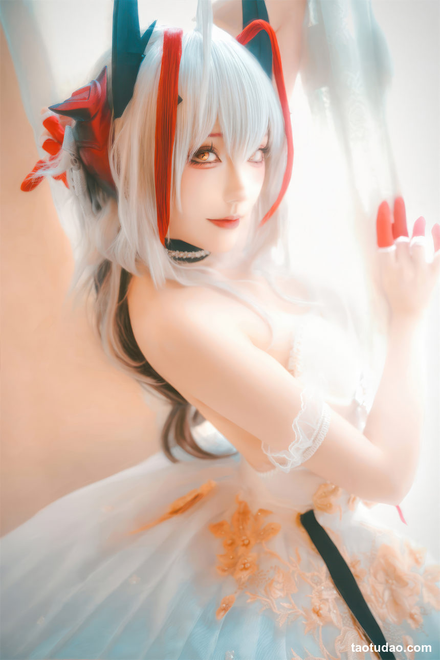 图片[3]-瓜希酱-碧蓝航线-镇海旗袍[15P-25MB]-绅士图