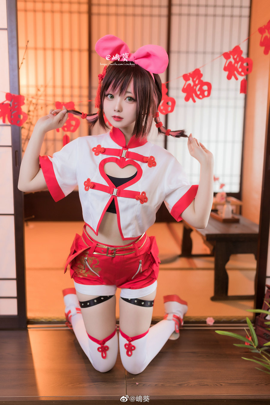 微博美女嶋葵 - 绊爱 kizuna Ai / 9P-70MB / cos萌妹-绅士图