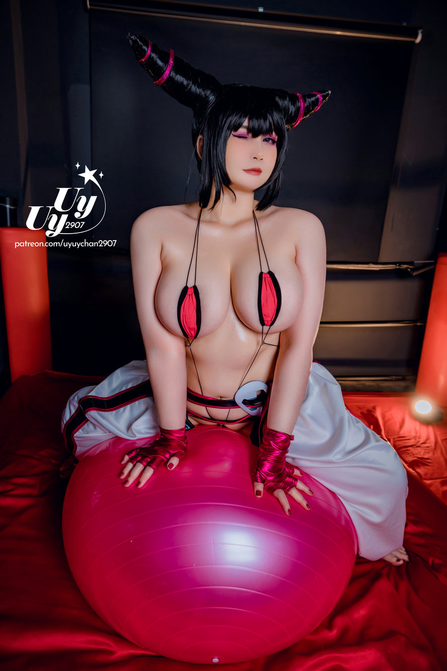 Uy Uy - Juri Han / 54P-367MB / cos萌妹-绅士图