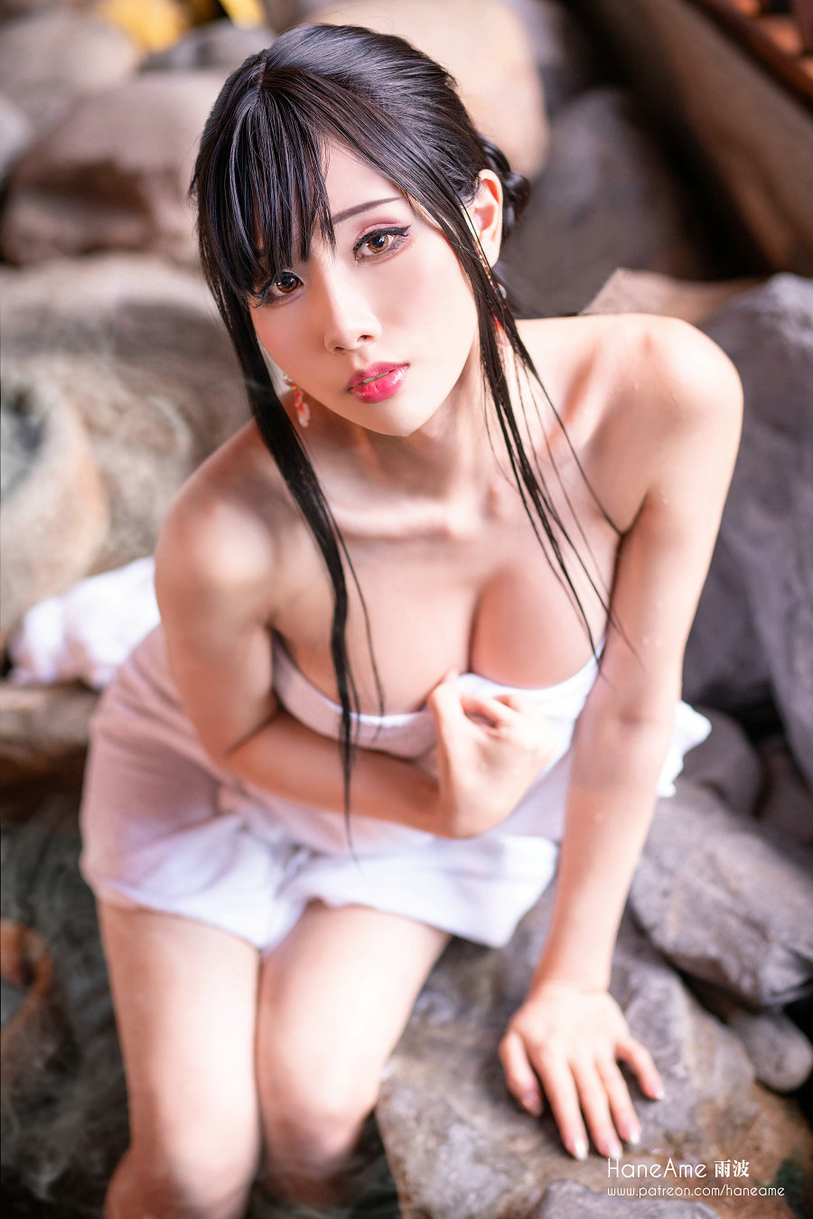 Hane Ame 雨波写真 - 溫泉 / 100P-146MB / cos萌妹-绅士图