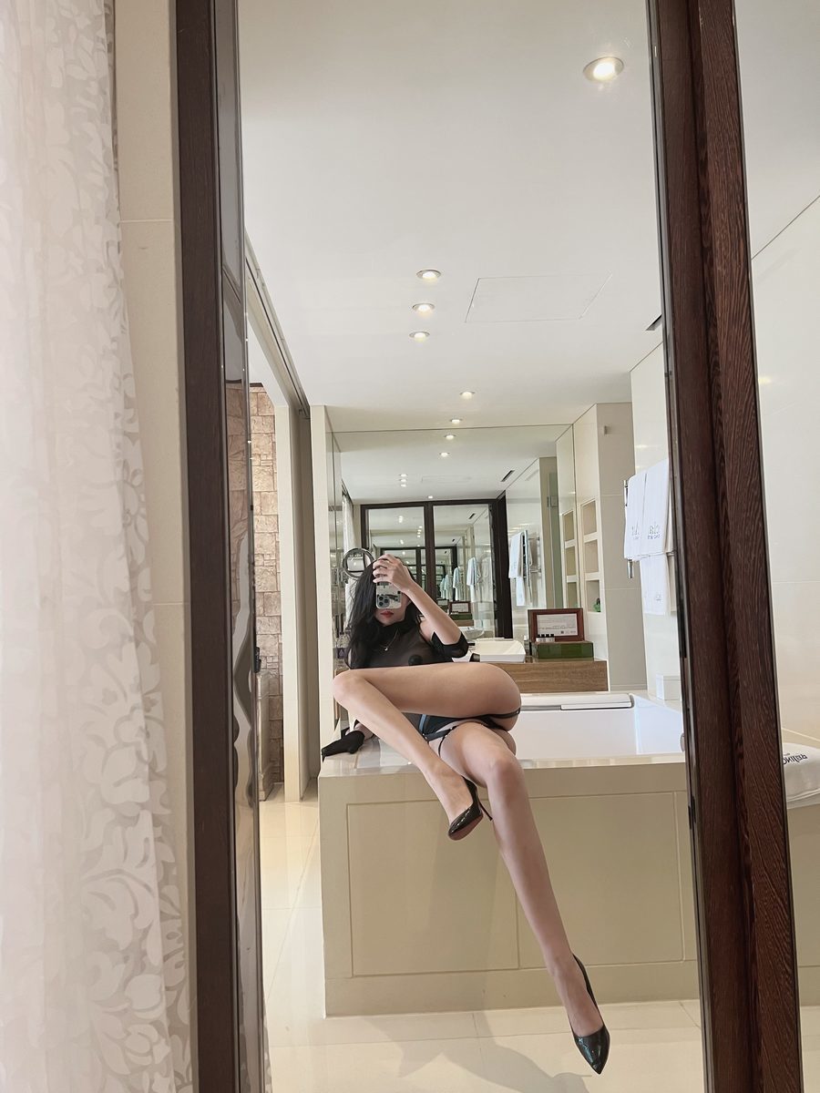 图片[2]-葛征GEZHENG – 黑色透视浴室拍摄[17P-90MB]-绅士图