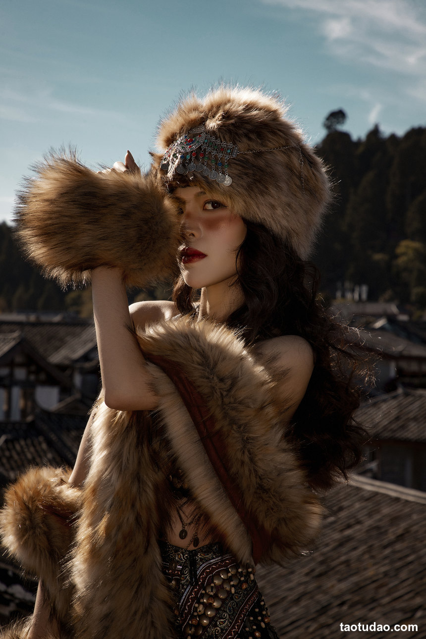 图片[3]-[YITUYU艺图语]2022.12.17 部落公主 戴戴[24+1P／517MB]-绅士图