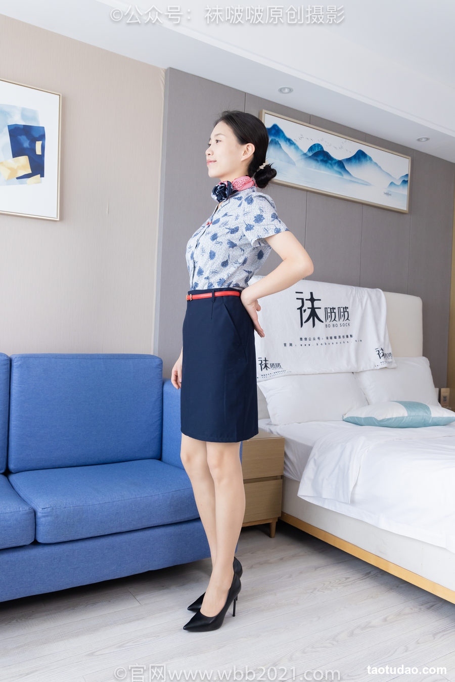 图片[2]-[BoBoSocks袜啵啵]NO.334 芝士-东航制服、两双高跟鞋、薄肉丝、薄灰丝[141P+1V／7.56GB]-绅士图