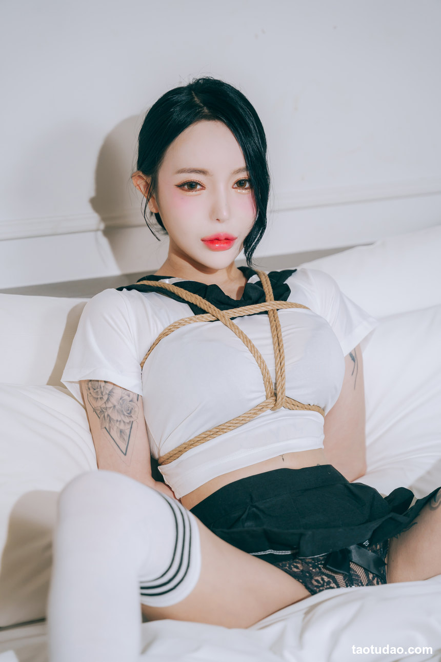 图片[3]-PUSSYLET Vol.49 YUJU – Bondage [32P-240MB]-绅士图