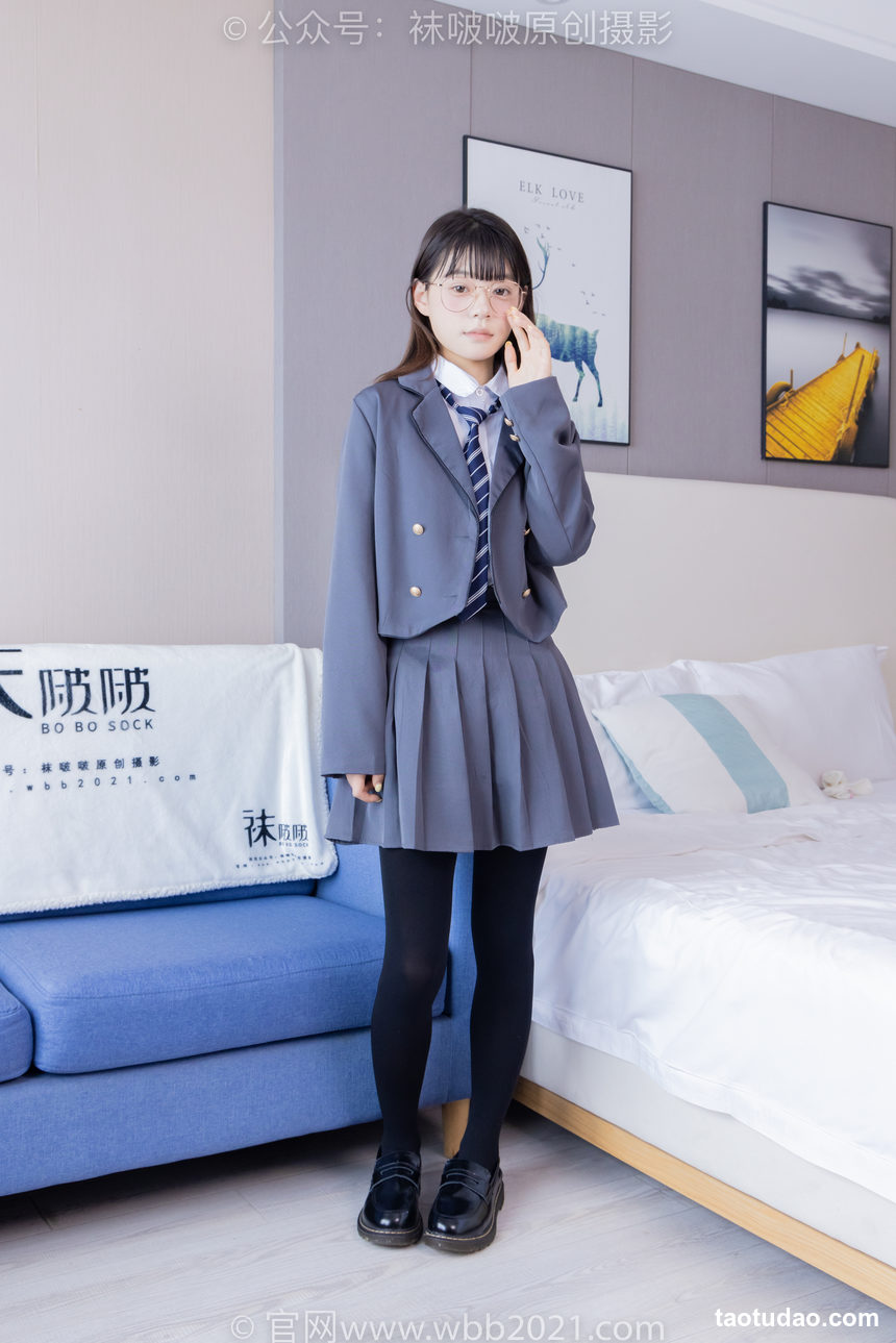 图片[2]-[BoBoSocks袜啵啵[NO.402 糯米-皮鞋、厚黑丝、学院jk[140P+1V／6.29GB]-绅士图