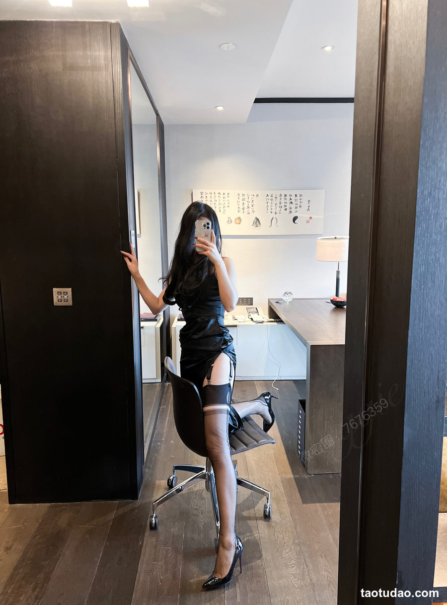 图片[3]-安乔乔  cervin黑丝无弹力袜美腿 [109P-541M]-绅士图