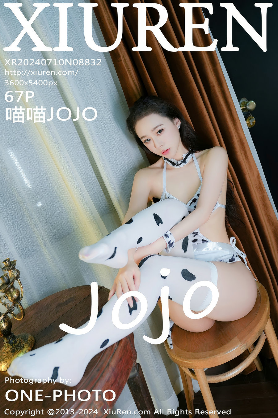 / 秀人美媛馆 / 2024.07.10 No.8832 喵喵JOJO / 67P708MB / 秀人网-绅士图