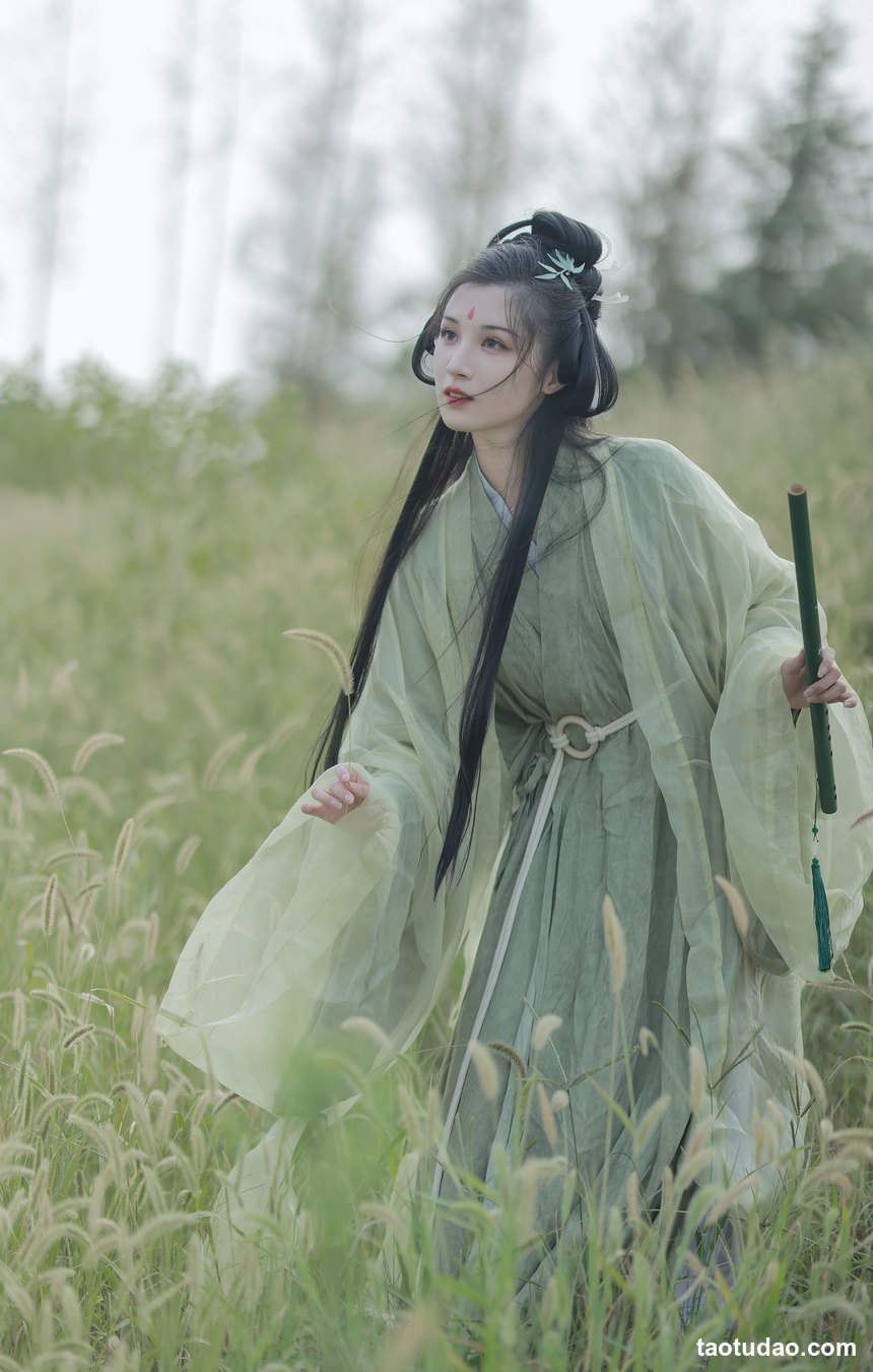 [YITUYU艺图语]2022.11.28 绿色 十八重川[21+1P／141MB]-艺库