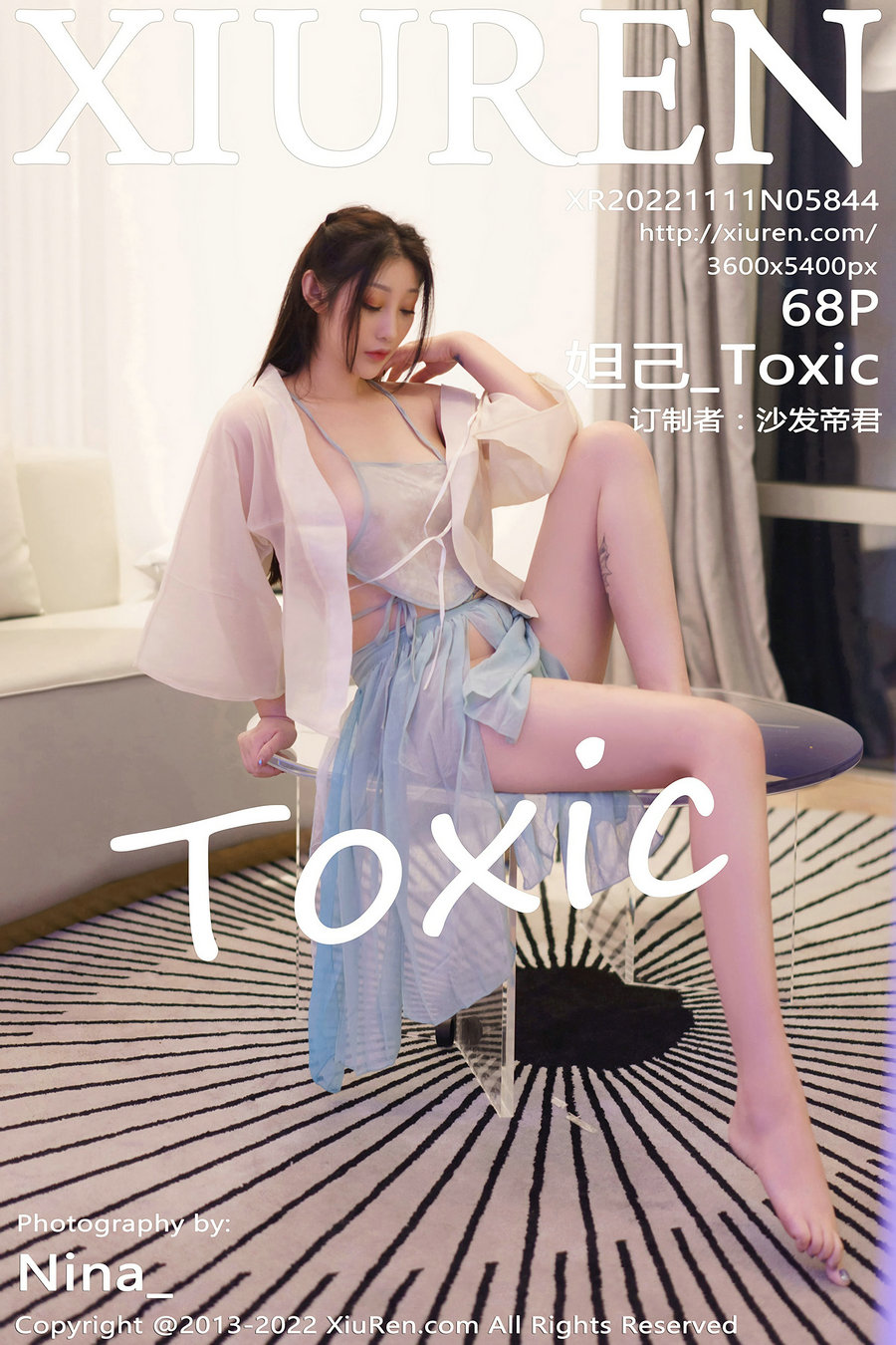 / 秀人美媛馆 / 2022.11.11 No.5844 妲己_Toxic / 68P418MB / 秀人网-绅士图