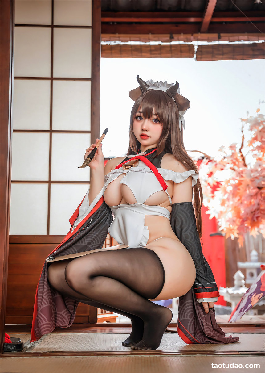 图片[2]-啊日日_Ganlory – NO.20 碧蓝航线 迷糊女仆 [40P+1V-295MB]-绅士图