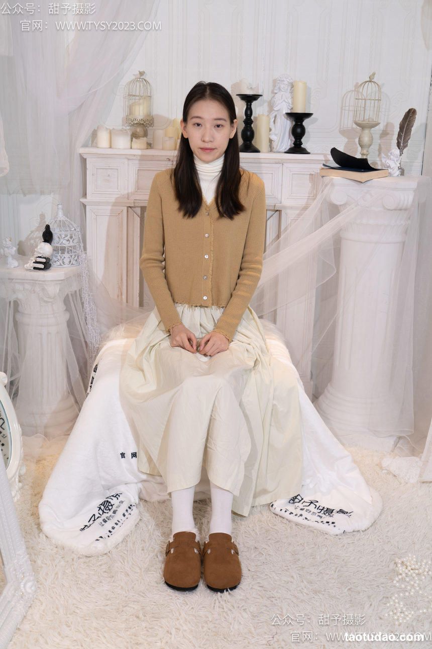 图片[4]-甜予摄影 NO.013 帆帆-平底鞋、白棉袜、裸足[130P+2V／9.91GB]-绅士图