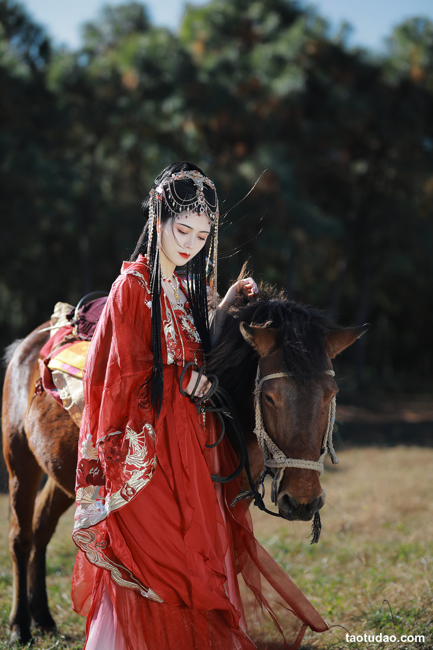 图片[3]-[YITUYU艺图语]2023.01.13 夕阳流火风舞沙，落日余晖映彩霞 吾岁[23+1P／461MB]-艺库