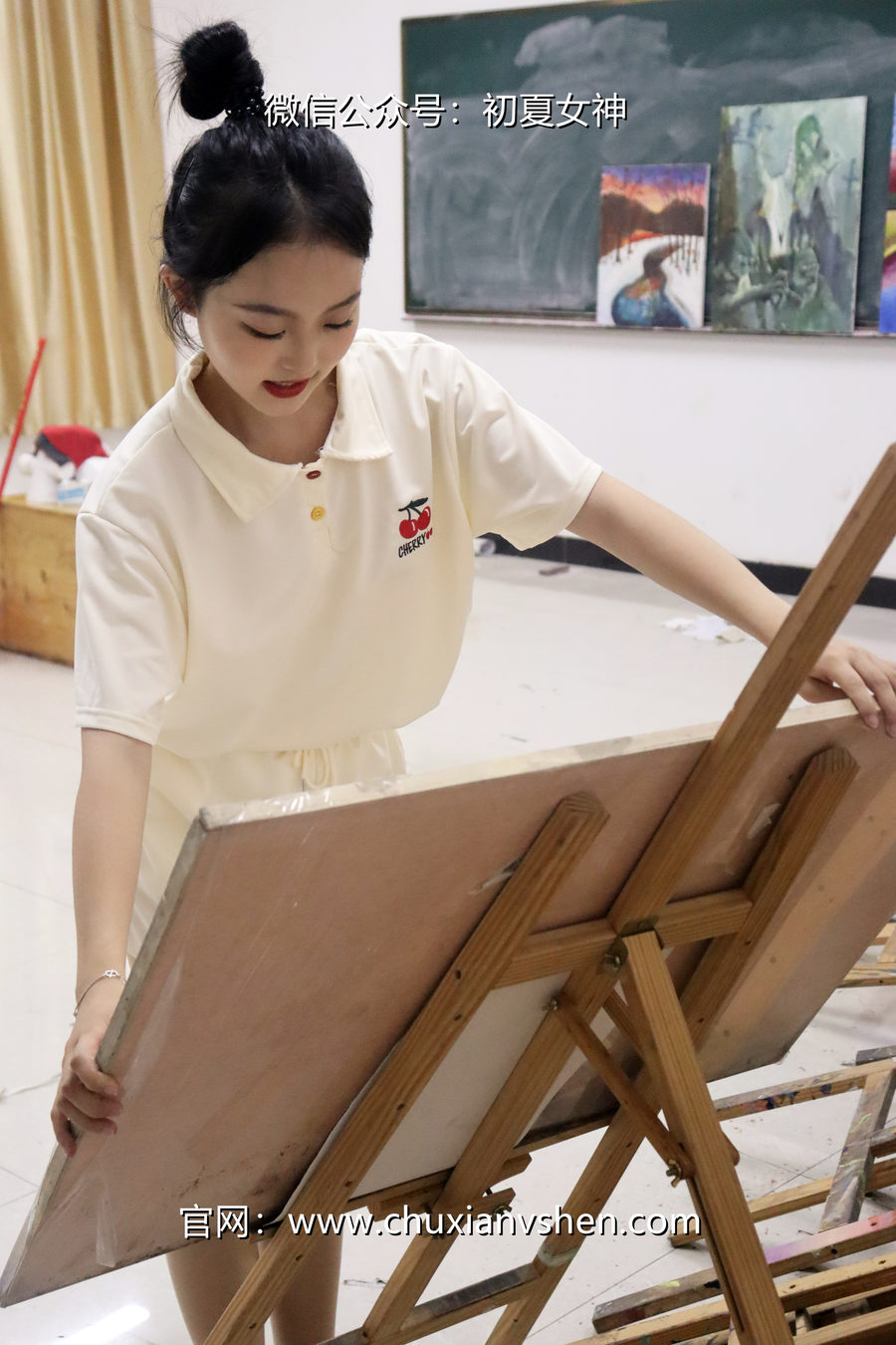 图片[3]-初夏女神 NO.078 双双 打扫教室[145P+1V／5.13GB]-绅士图