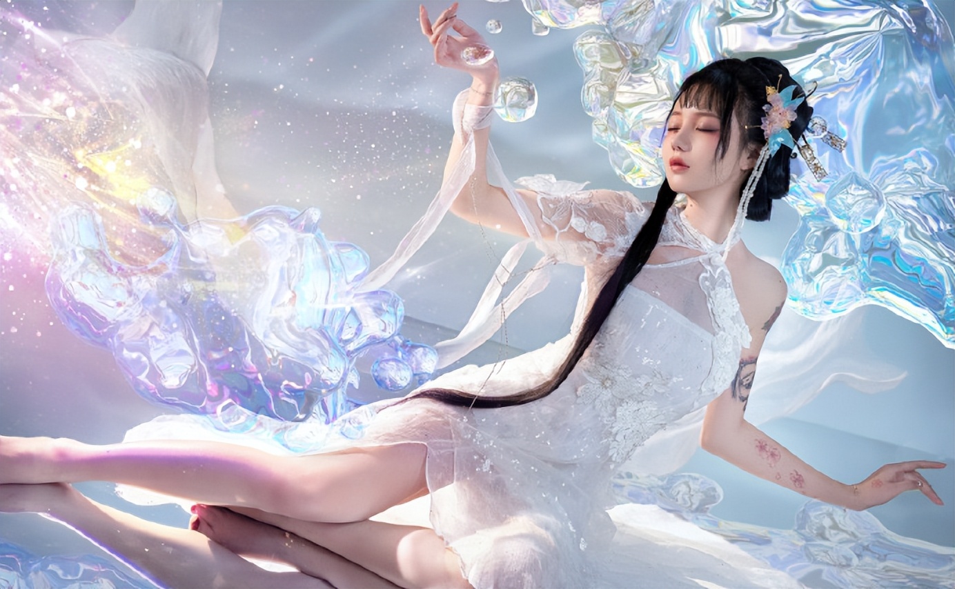 汉服一姐洛丽塔大哥出新作,cos杀手人妻约尔福杰,身材1:1还原