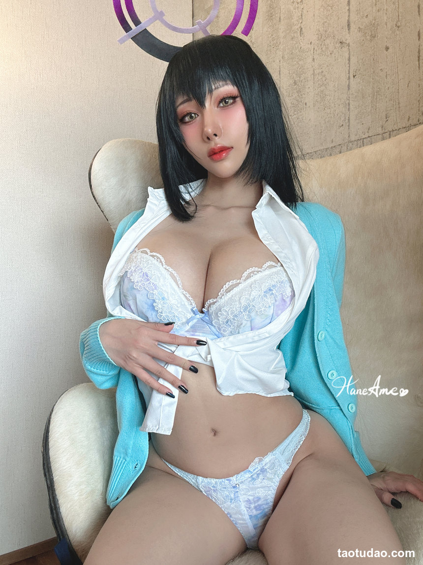 图片[3]-雨波_HaneAme –  碧蓝档案 兔女郎写真本 [100P+12V-1.39GB]-绅士图