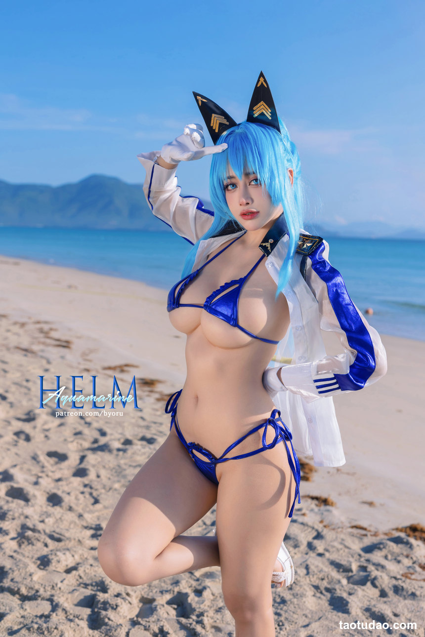 Byoru - NO.118 Helm Aquamarine [33P-255MB]-绅士图