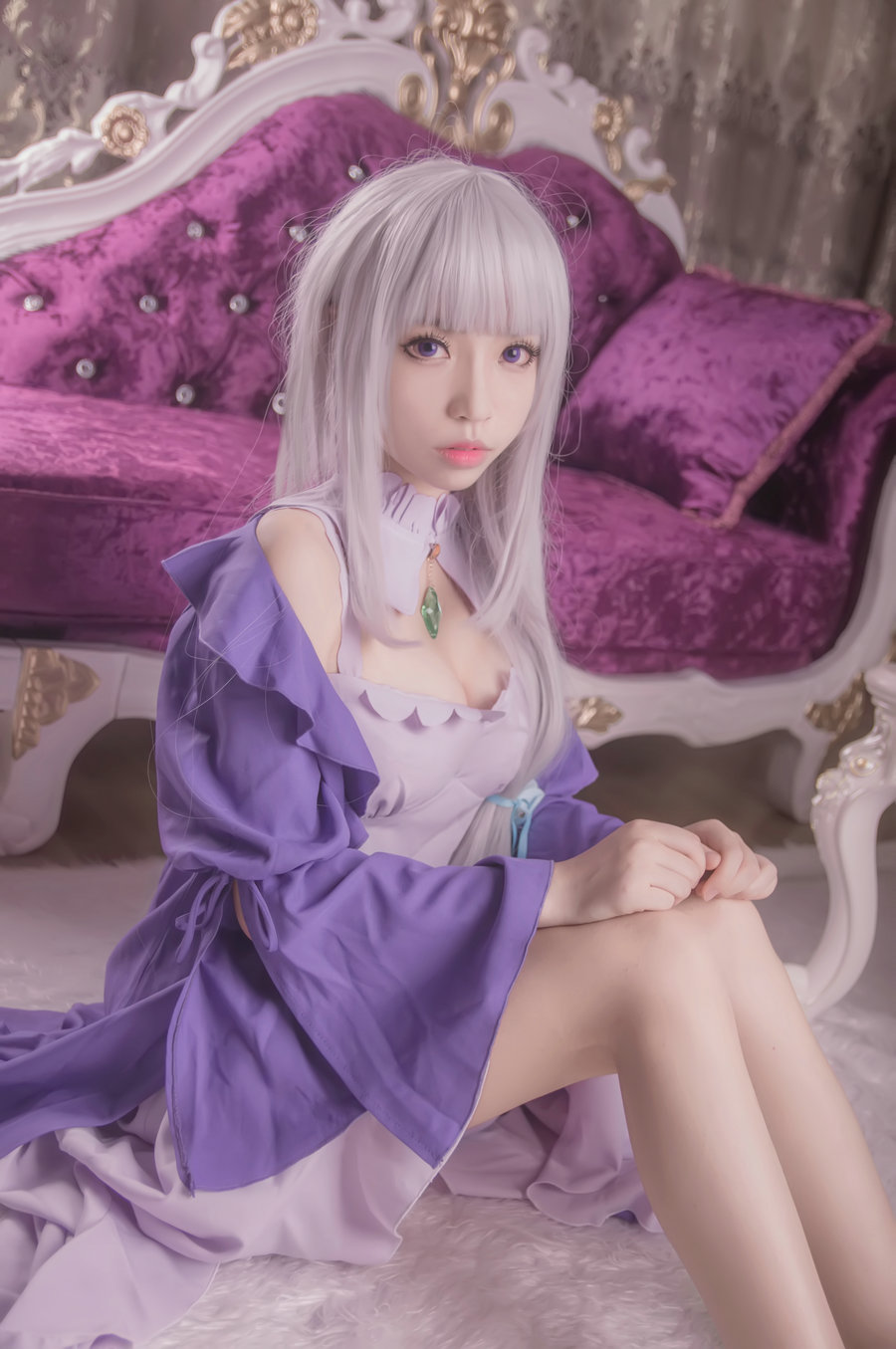 萌妹白易子教主 – RE从零开始的异世界生活 艾米莉娅 / 10P-124MB / cos萌妹-绅士图