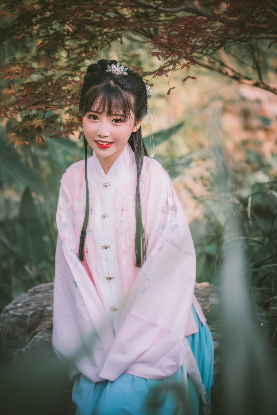 可爱人气Coser面饼仙儿 - 明治汉服 / 22P-322MB / cos萌妹-绅士图
