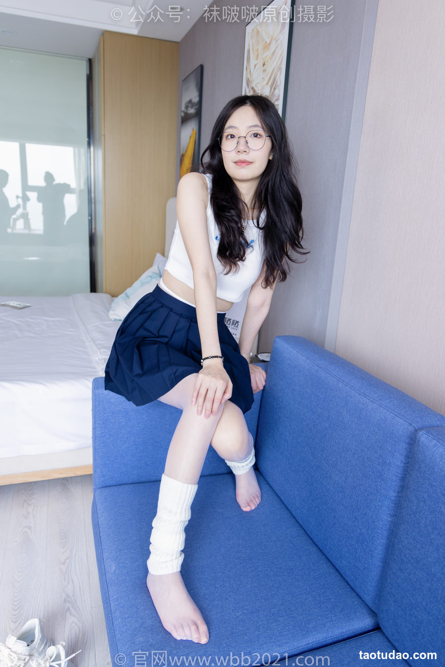 图片[4]-[BoBoSocks袜啵啵]NO.305 小甜豆-运动鞋、人字拖、袜套、油亮白丝[140P+1V／6.12GB]-绅士图