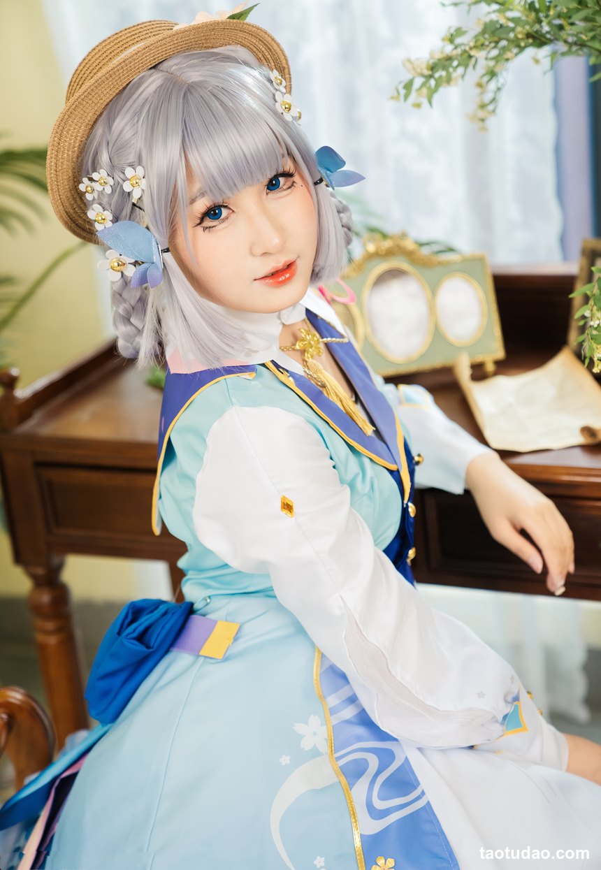 图片[3]-喵喵的喵吖 – NO.04 神里绫华 [19P-92MB]-绅士图