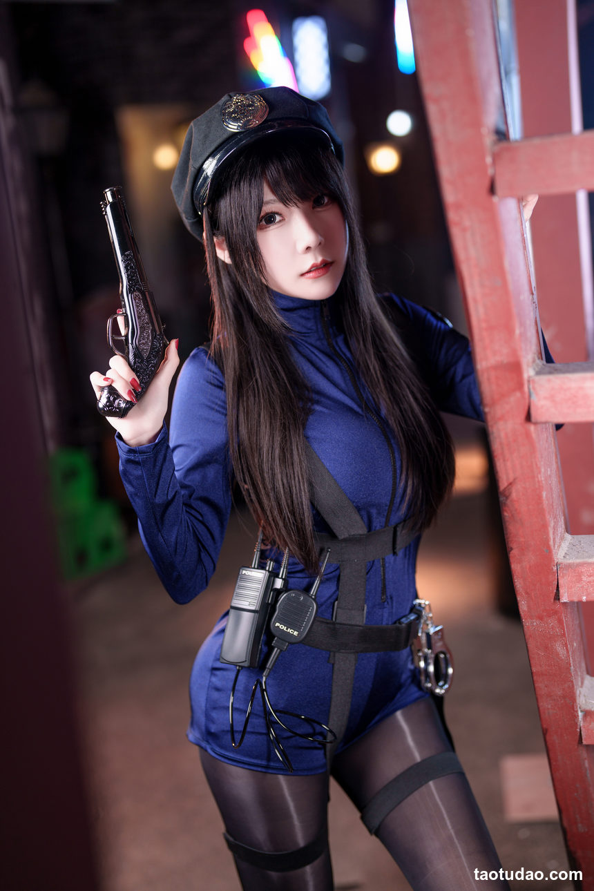 图片[2]-香草喵露露 –  2023年11月舰长 女警[40P+1V-1.54GB]-绅士图