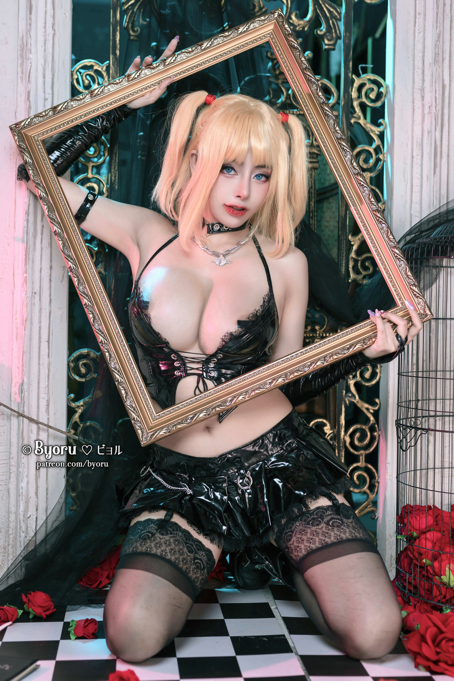 日本性感萝莉Byoru - Misa Amane Death Note / 61P8V-990MB / cos萌妹-绅士图