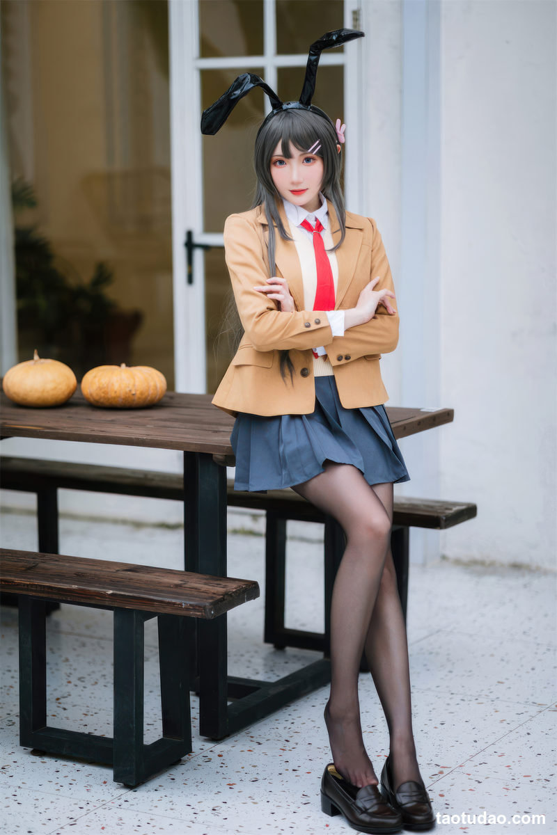 瓜希酱 – 樱岛麻衣 校服 [26P-74MB]-绅士图