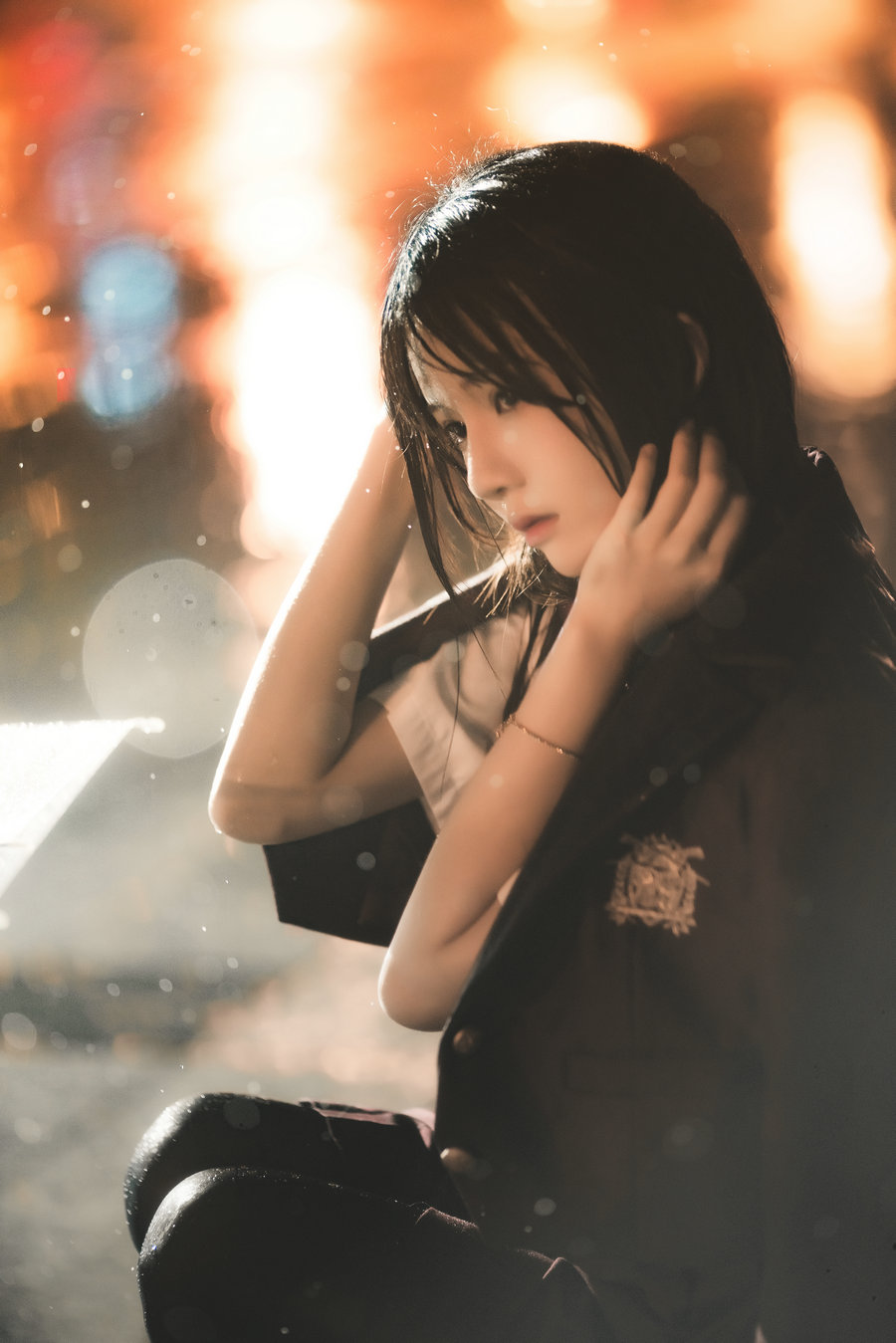 桜桃喵 – 雨下 / 42P-1.38GB / cos萌妹-绅士图