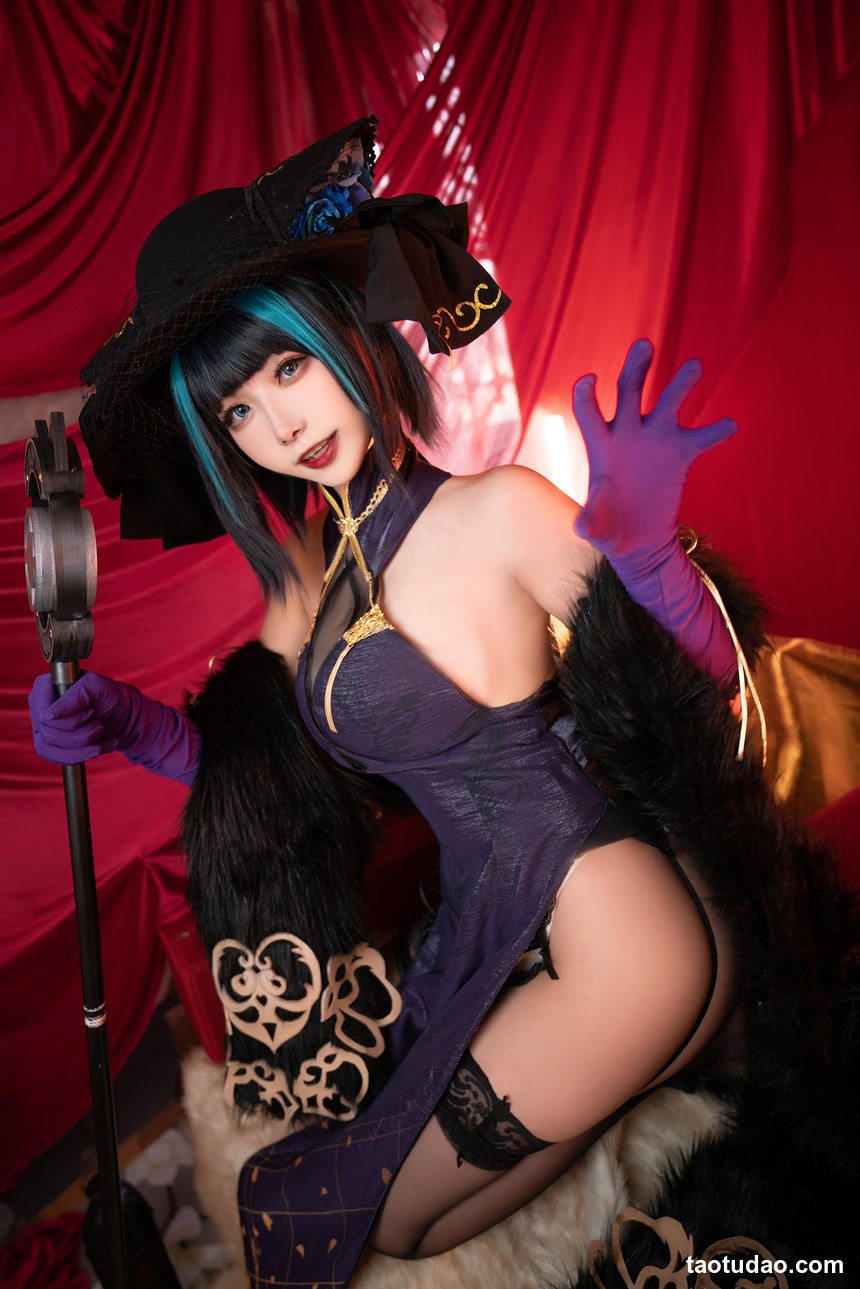 图片[4]-Momoko葵葵 – NO.37 碧蓝航线柴郡 音乐绚烂CaitSith [16P-22MB]-绅士图