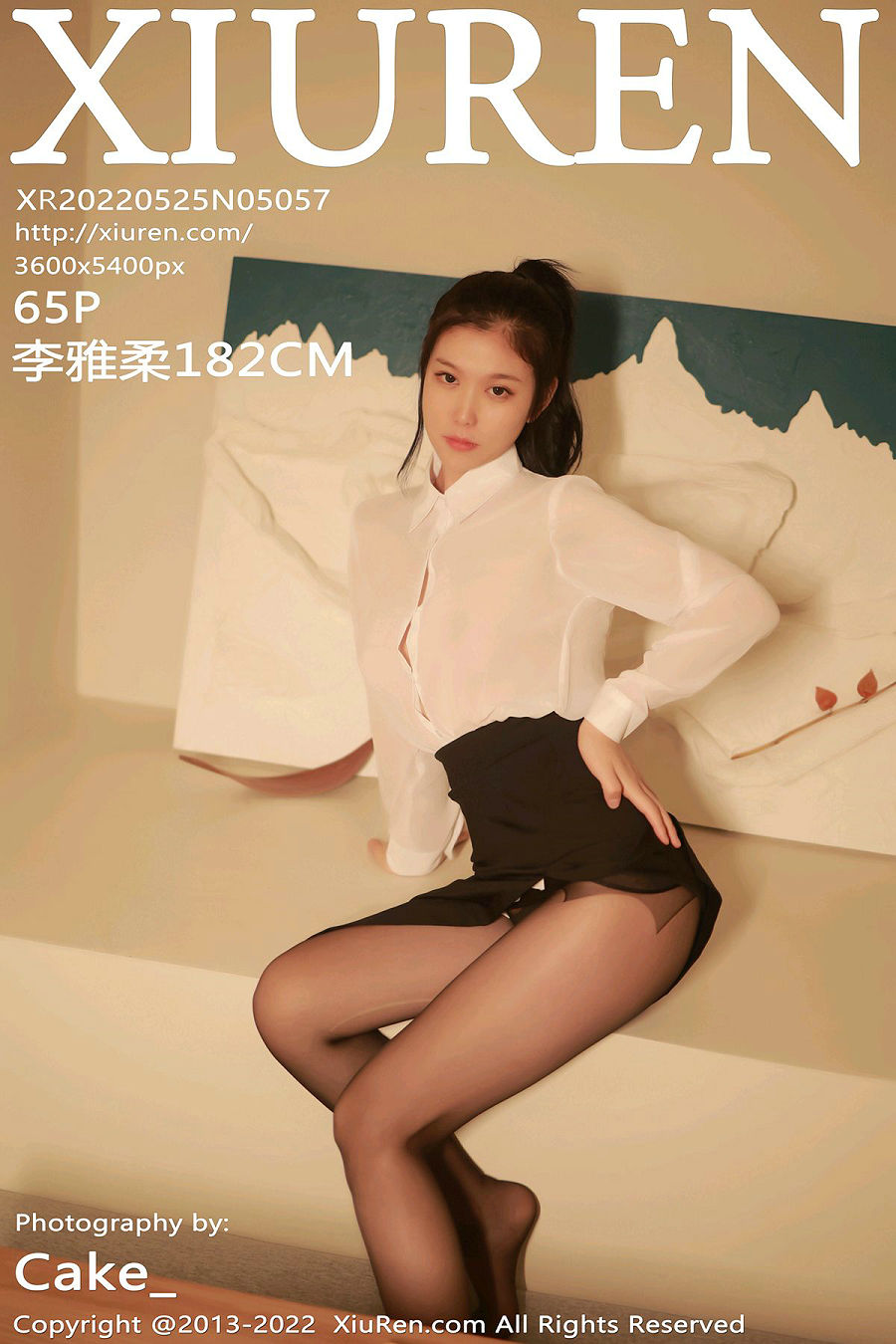 / 秀人美媛馆 / 2022.05.25 No.5057 李雅柔182CM / 65P565MB / 秀人网-绅士图
