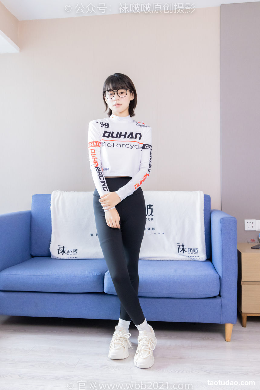 图片[2]-[BoBoSocks袜啵啵]NO.410 糯米-运动鞋、白棉袜、肉丝、瑜伽裤裤里丝[145P+1V／6.68GB]-绅士图