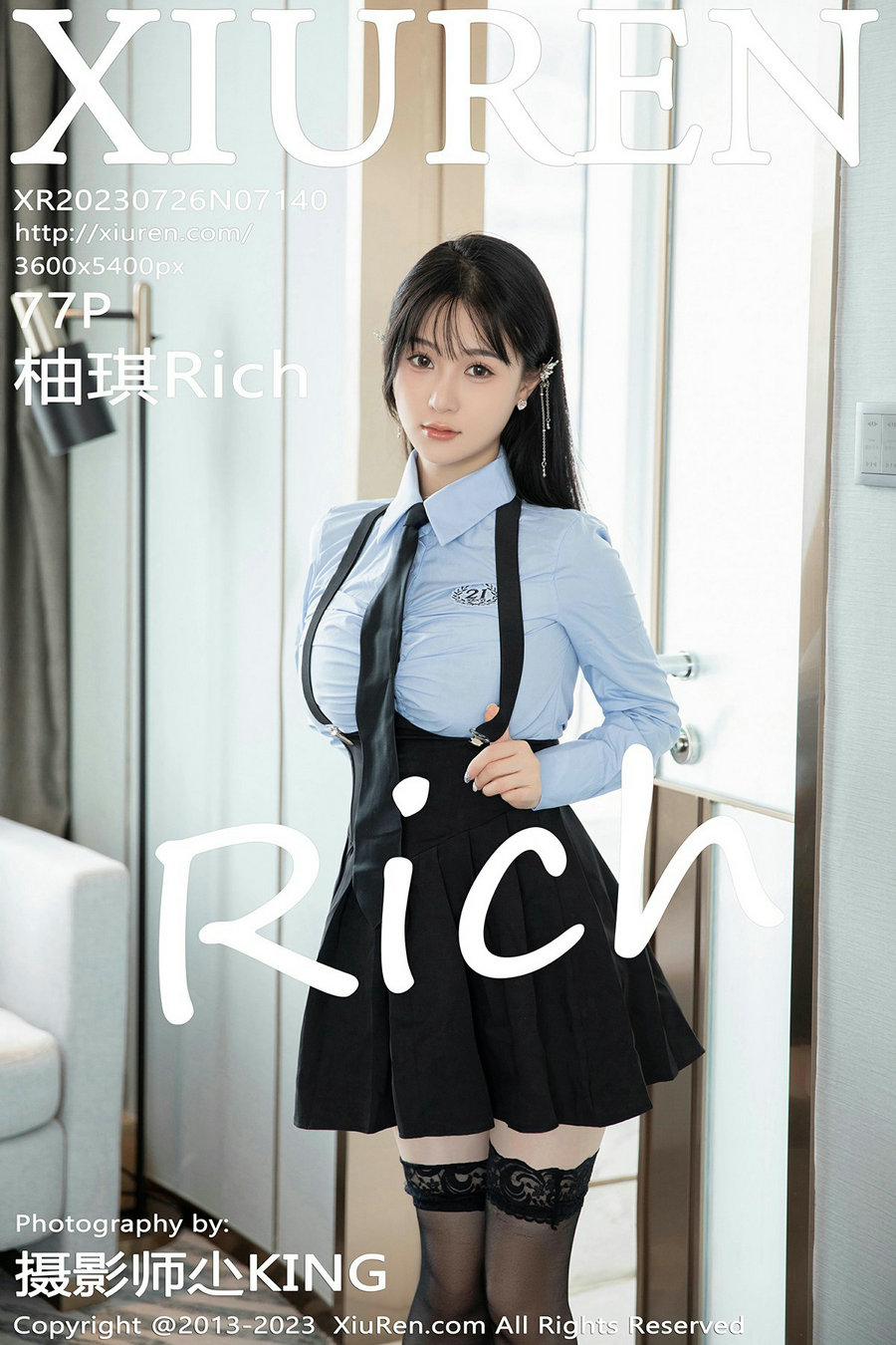 / 秀人美媛馆 / 2023.07.26 No.7140 柚琪 / 76P518MB / 秀人网-绅士图