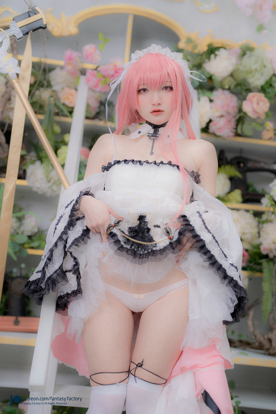 / Fantasy Factory / 小丁Cosplay写真 - 2022.01 旗袍 泳装 / 135P-959MB / cos萌妹-绅士图