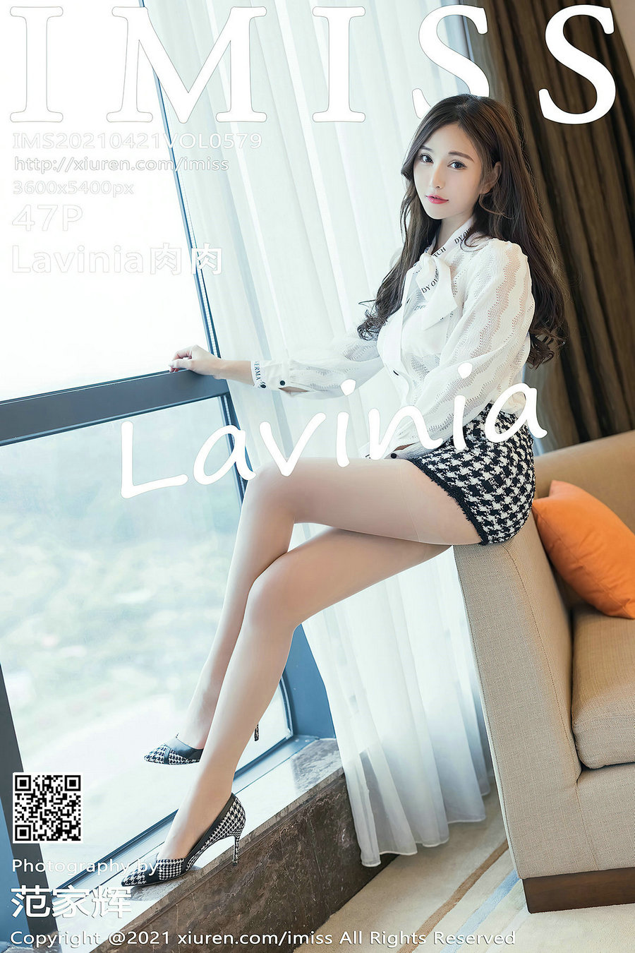 / IMiss /爱蜜社 2021.04.21 Vol.579 Lavinia肉肉 / 47P495MB / 秀人旗下-绅士图