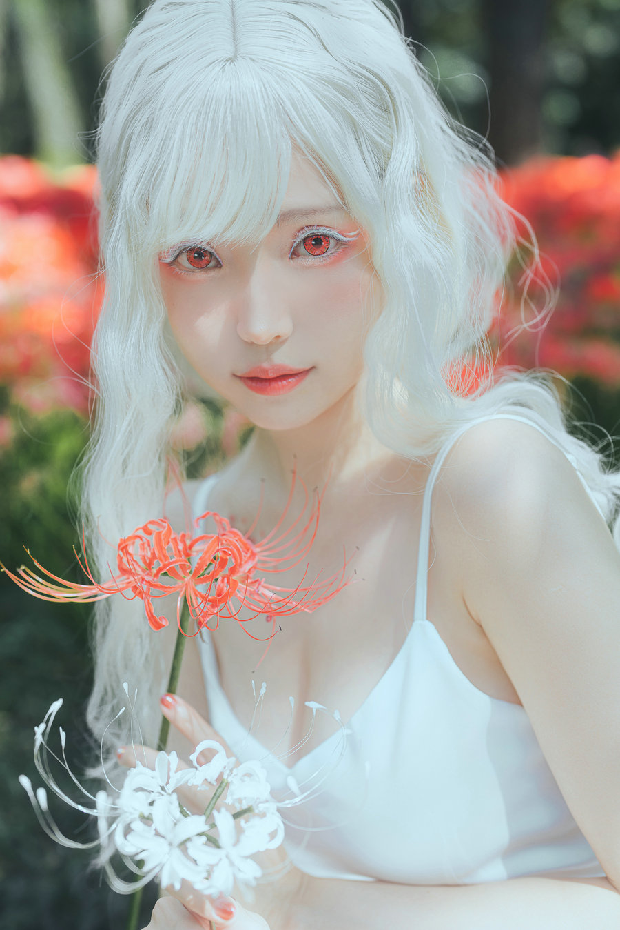 Ely_eee(ElyEE子) - White spider lily 白瓷彼岸 / 27P-82MB / cos萌妹-绅士图