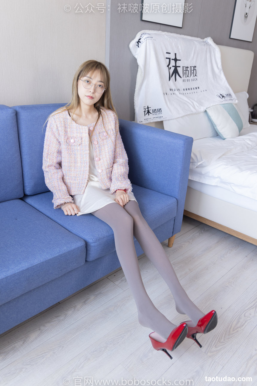 图片[3]-[BoBoSocks袜啵啵]NO.225 稚予-两双高跟鞋、厚灰丝[150P+1V／5.94GB]-绅士图