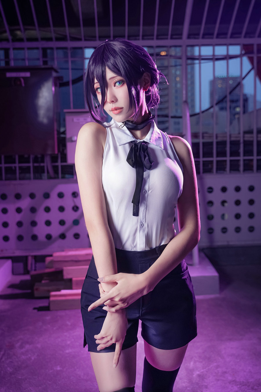 Ely_eee(ElyEE子) - Reze / 15P-25MB / cos萌妹-绅士图