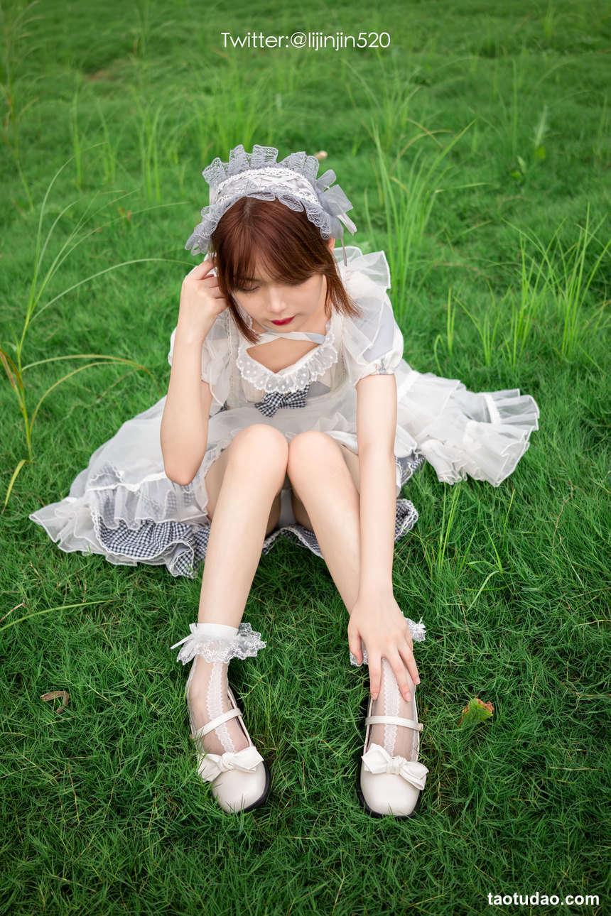 图片[3]-梨瑾瑾 – NO.13 草地 [22P-267MB]-绅士图