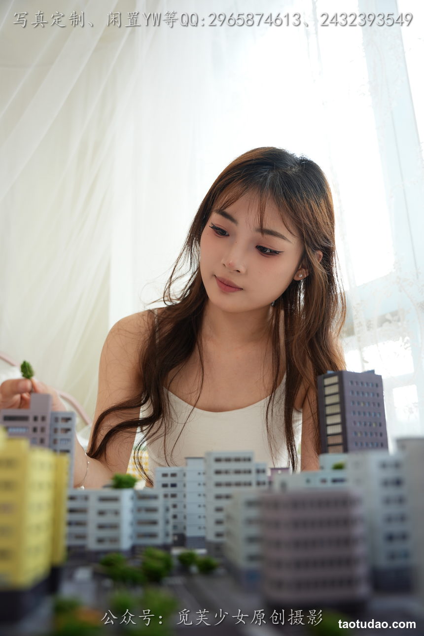 图片[2]-[觅芙少女]NO.263 晓晓-梦境误入小人国，化身巨人少女[185P+1V／4.52GB]-绅士图