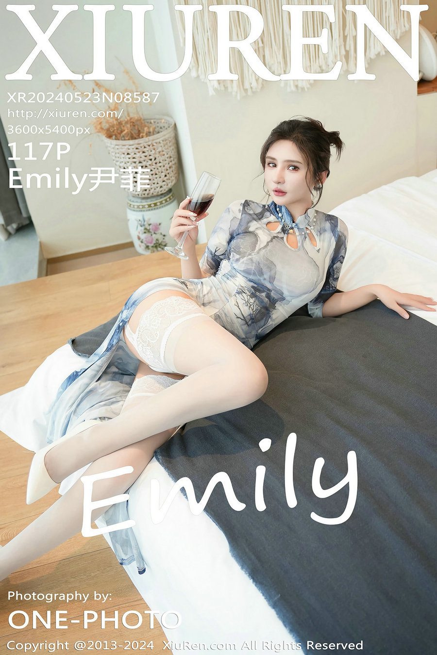 / 秀人美媛馆 / 2024.05.23 No.8587 Emily尹菲 / 113P565MB / 秀人网-绅士图